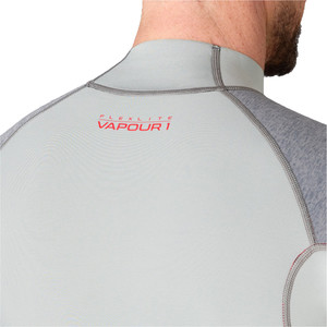 2024 Musto Mens Flexlite Vapour 1.0 Long Sleeve Wetsuit Top 82068 - Grey Marl